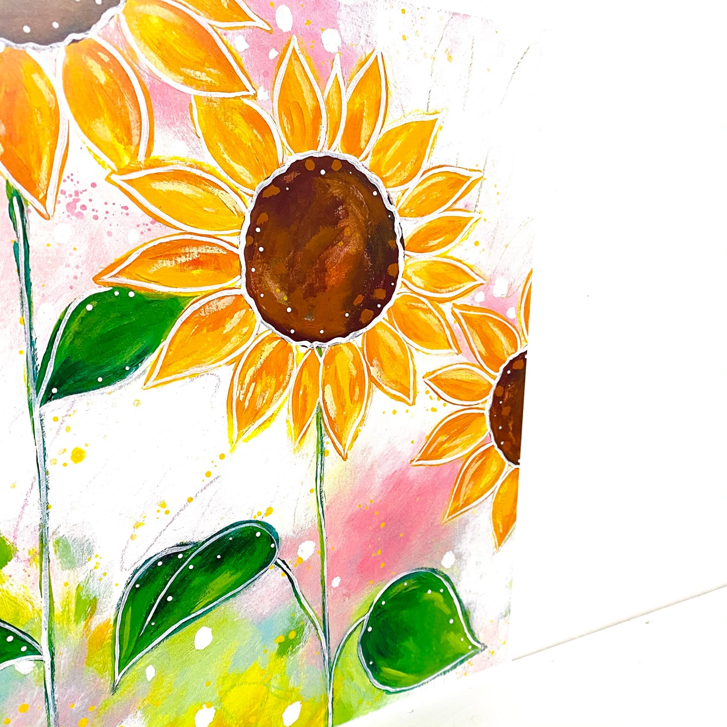 Sunflowers Bethany Joy Art Print