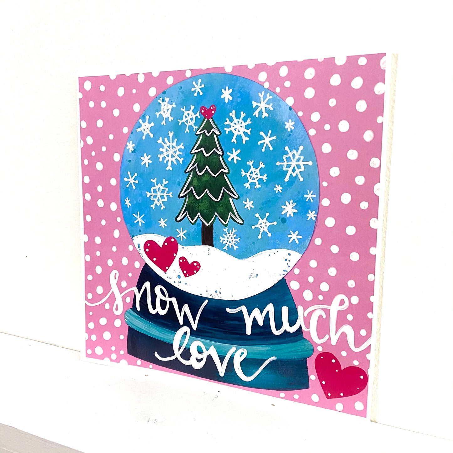 Snow Much Love Bethany Joy Holiday Art Print