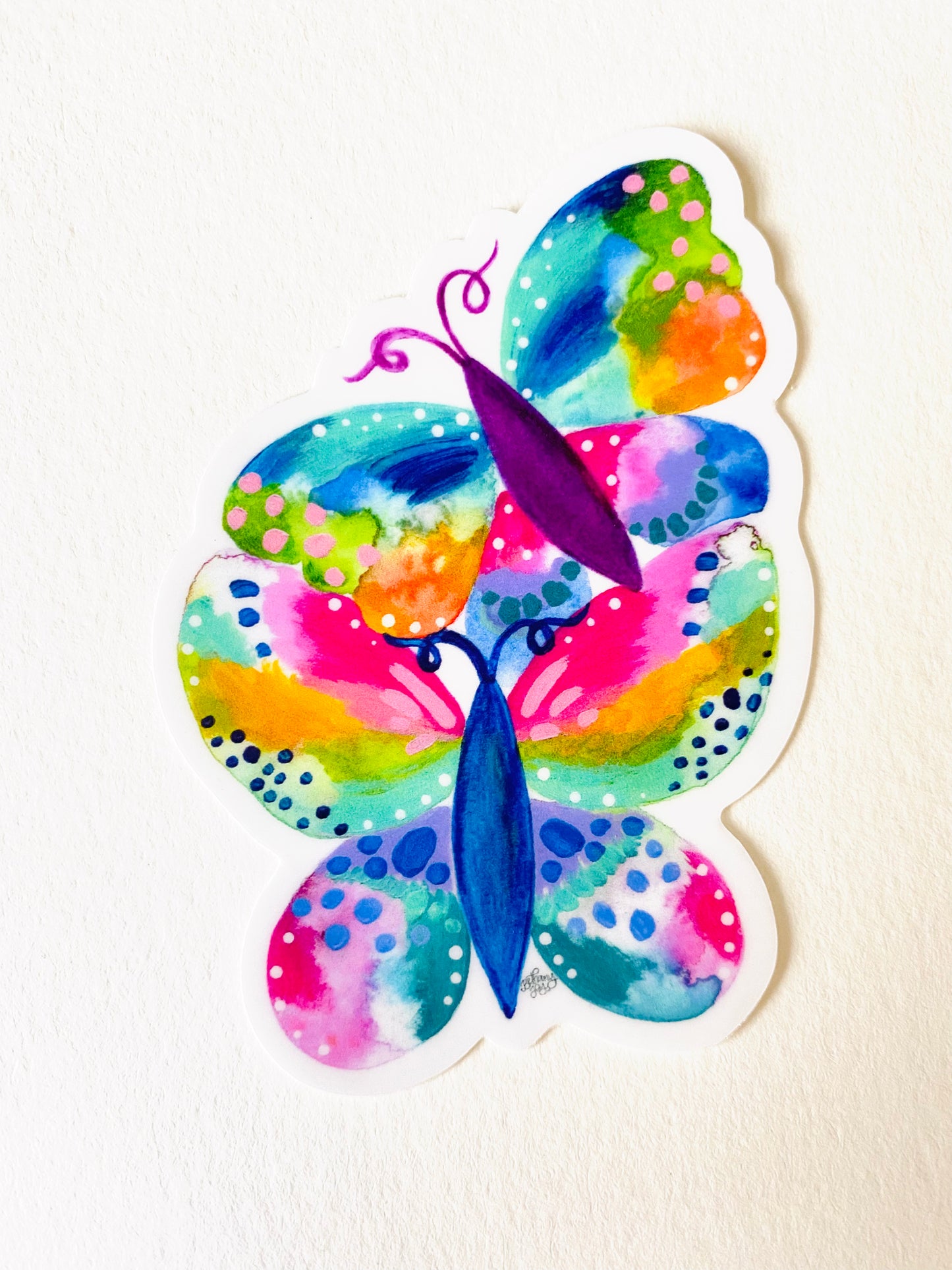 Rainbow Butterflies - February 2023 Sticker of the Month