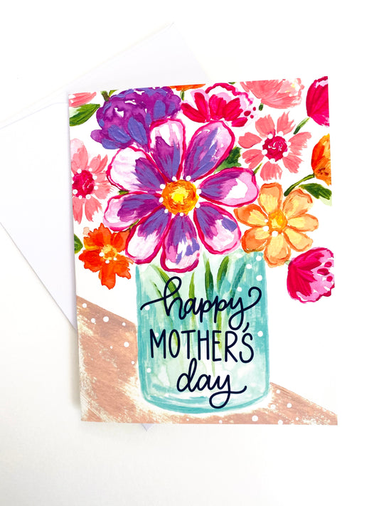 “Happy Mother’s Day" Card with Envelope