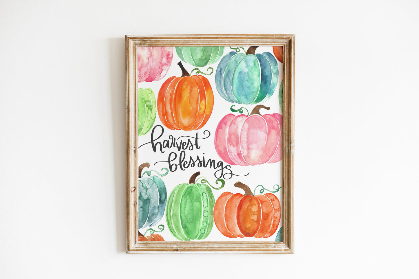 "Harvest Blessings" Bethany Joy Art Print