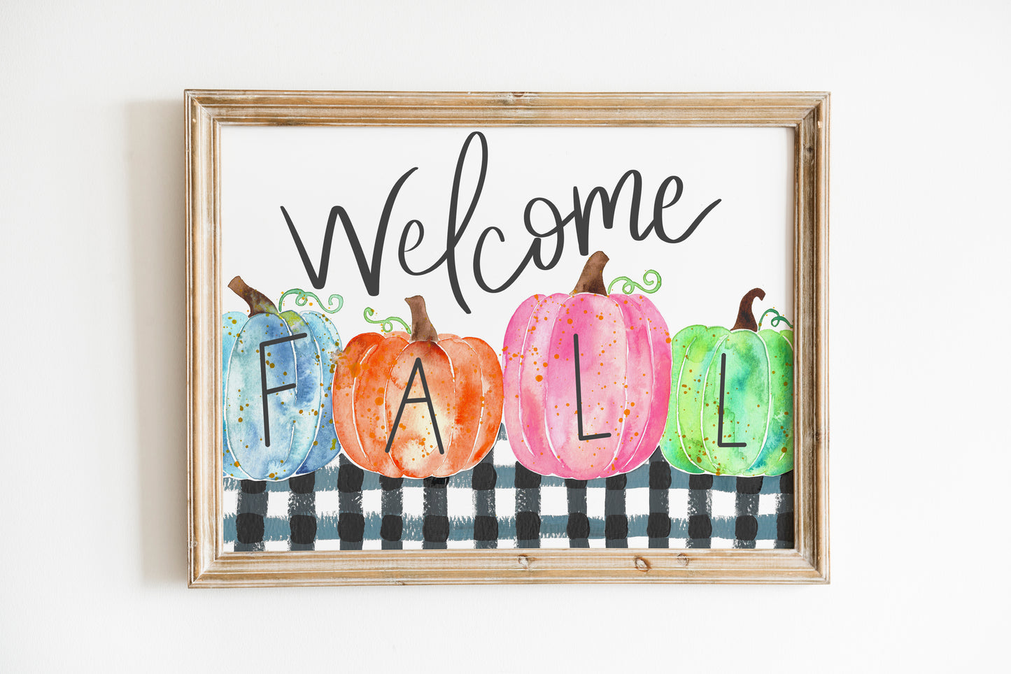 "Welcome Fall" Bethany Joy Art Print