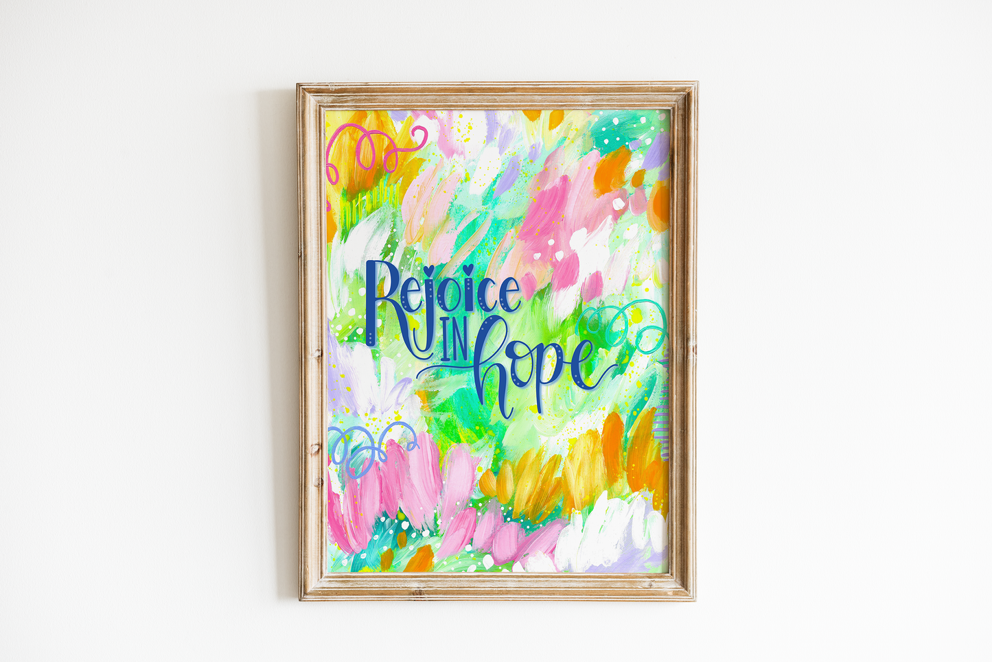"Rejoice in Hope" Bethany Joy Art Print